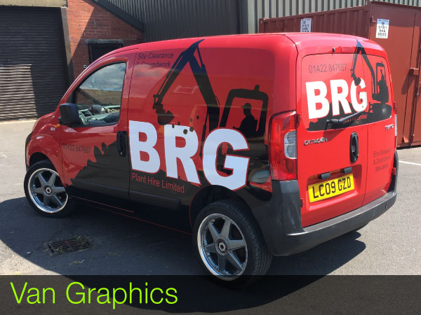 vehicle graphics and van graphics