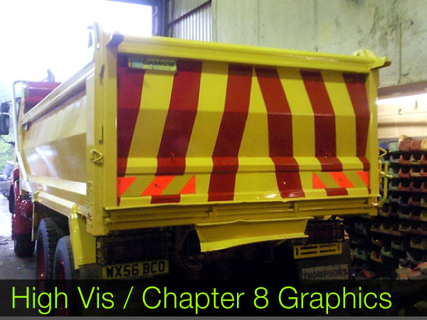 chapter 8 Hi vis safety vehicle graphics