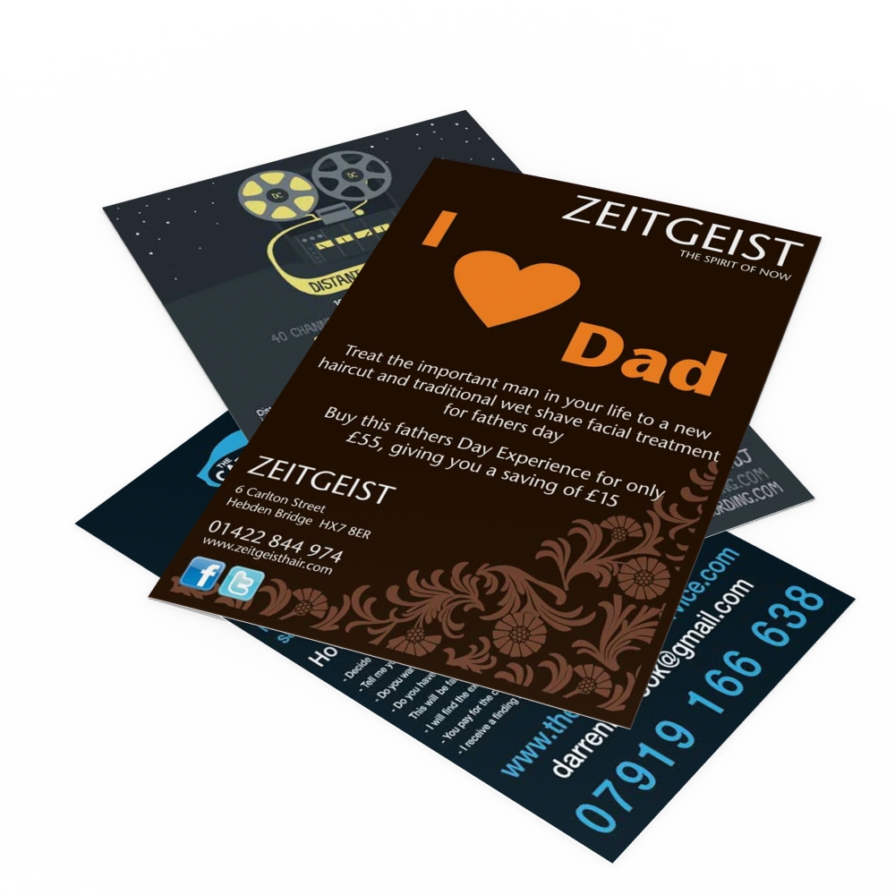 leaflet and flyer printing
