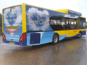 bus wrap graphics and vehicle wraps