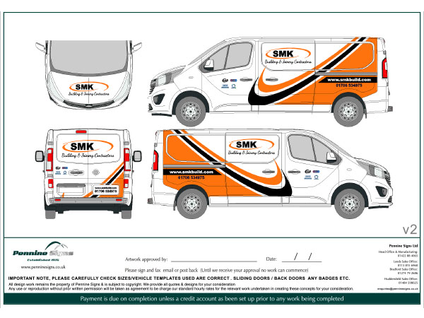 vehicle graphics and fleet vehicle graphics