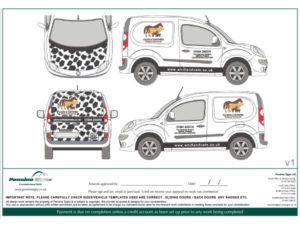 vehicle graphics and fleet vehicle graphics