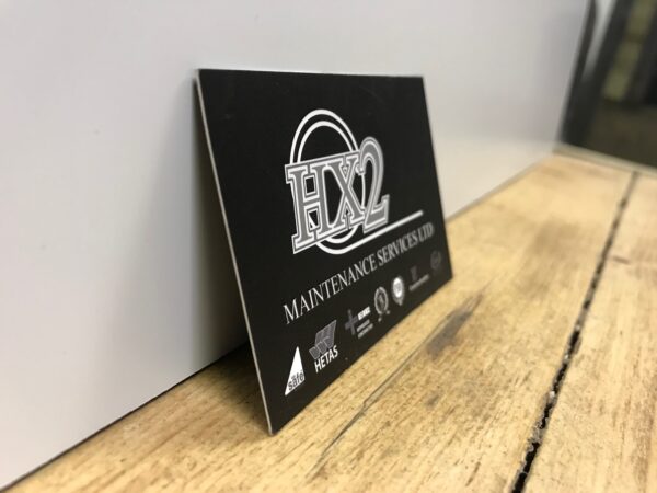 Embossed Soft Touch Matt Laminated Business Cards
