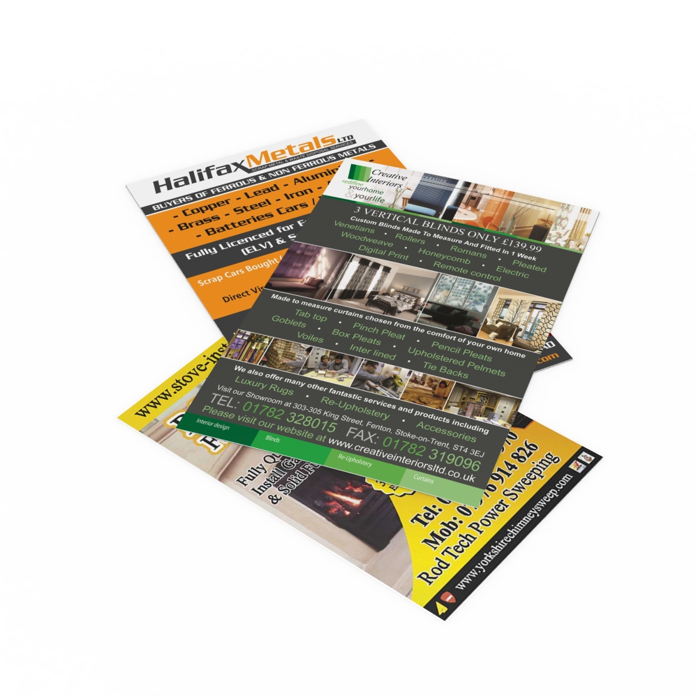 leaflet and flyer printing