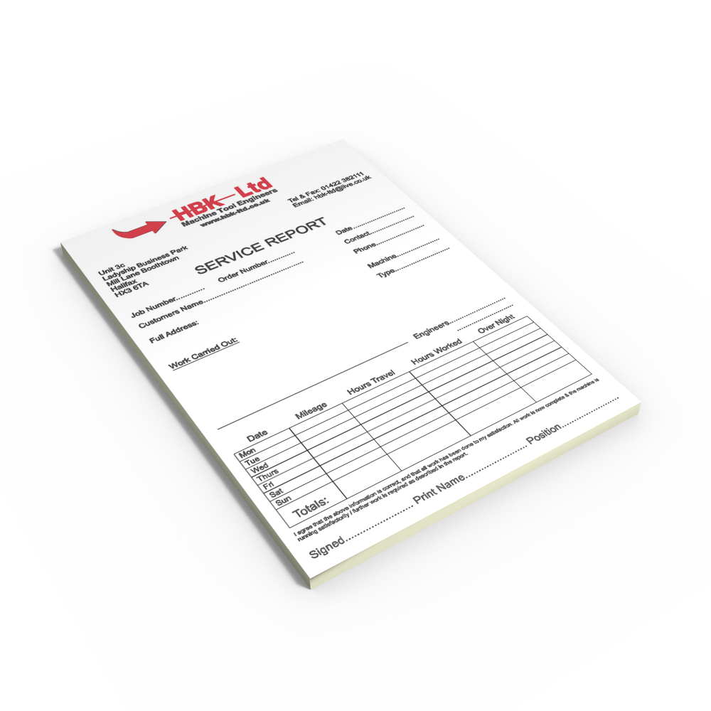 NCR and duplicate books