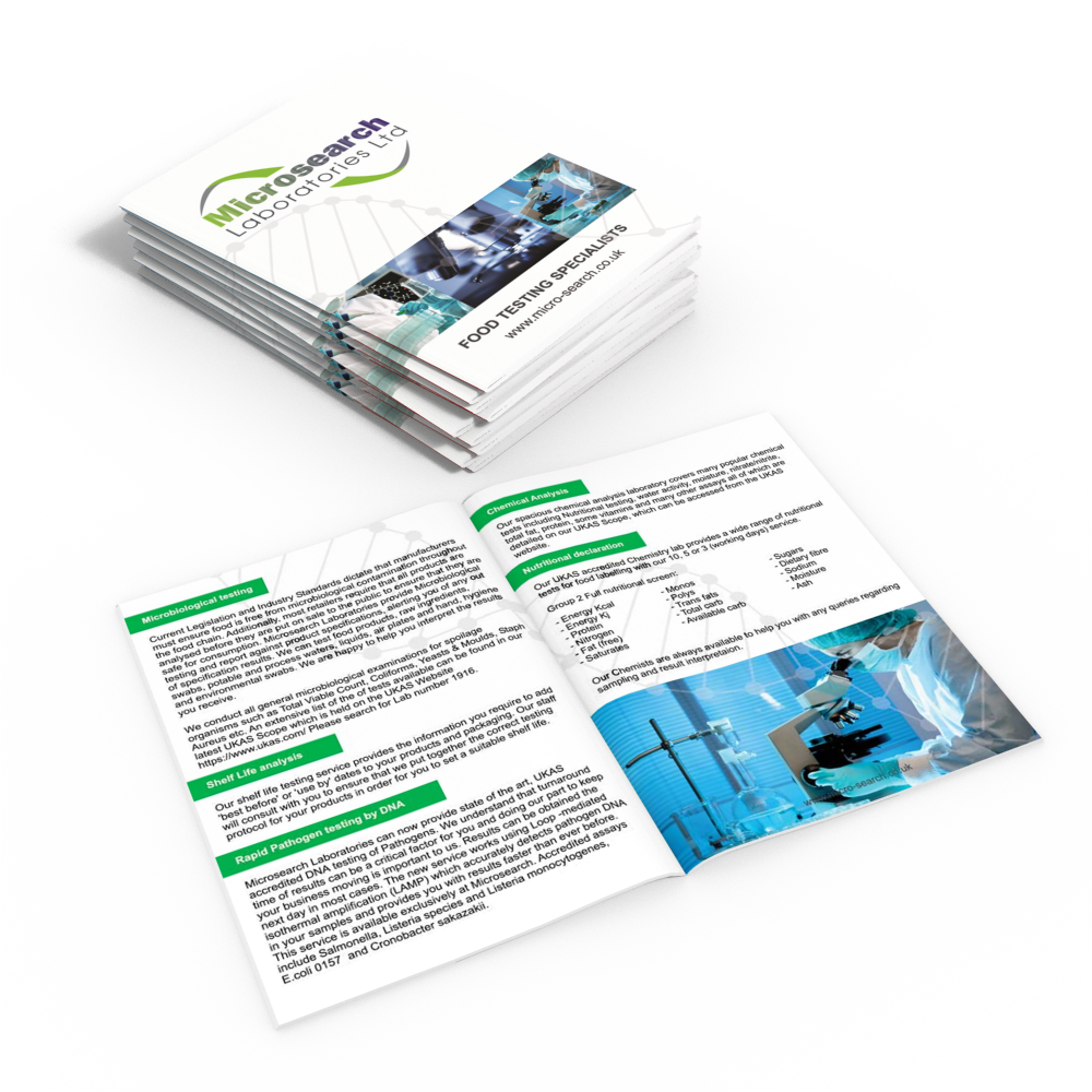brochures and leaflets