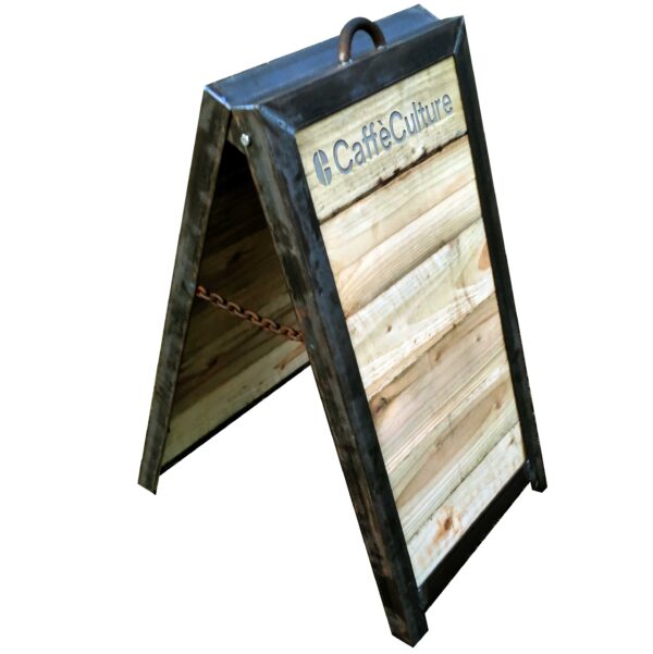 A Boards and pavement signs