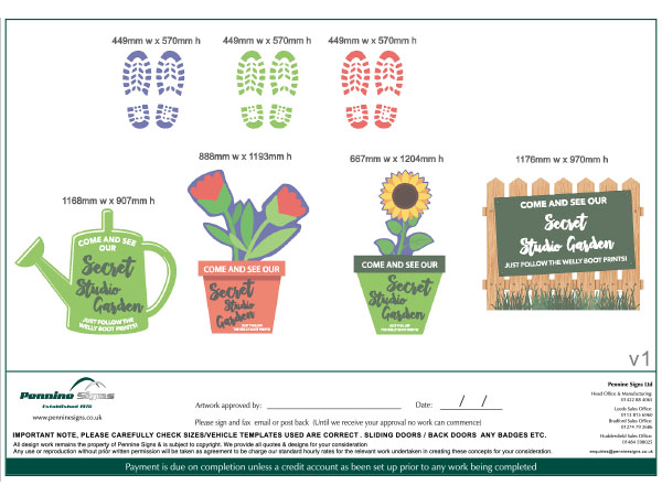 indoor signage and point of sale advertising