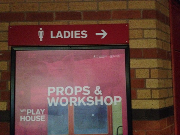 indoor signs and signage