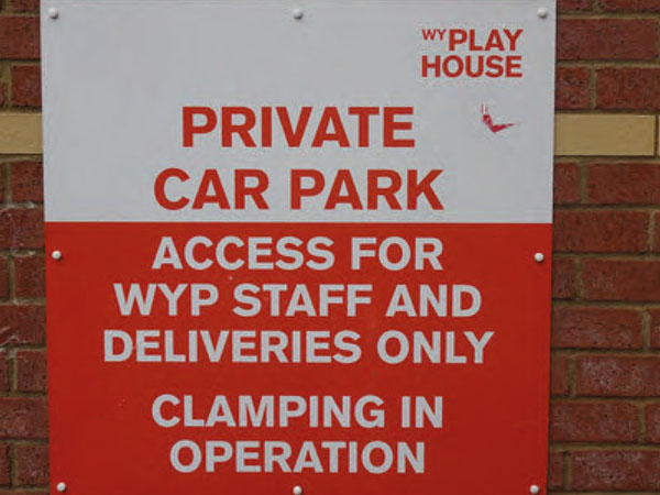 outdoor signs and signage