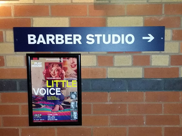indoor signs and signage