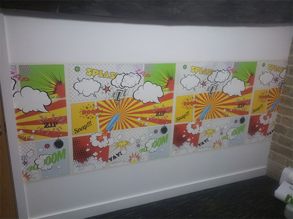 custom printed wall graphics