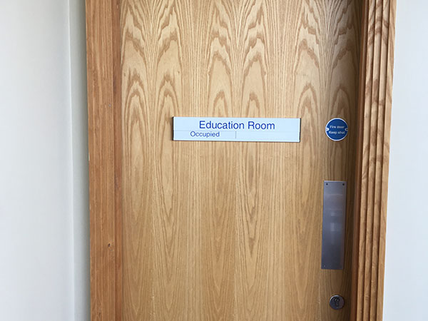 indoor signage and information signs