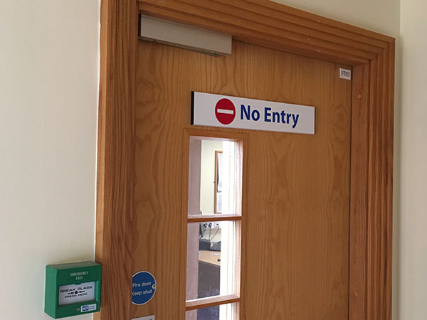 indoor signage and information signs