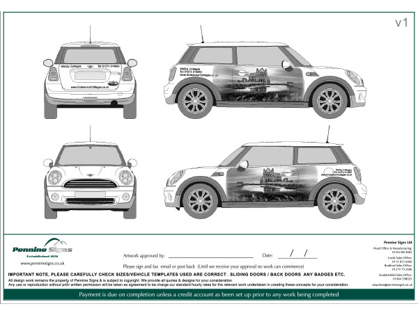 vehicle graphics and vehicle wraps