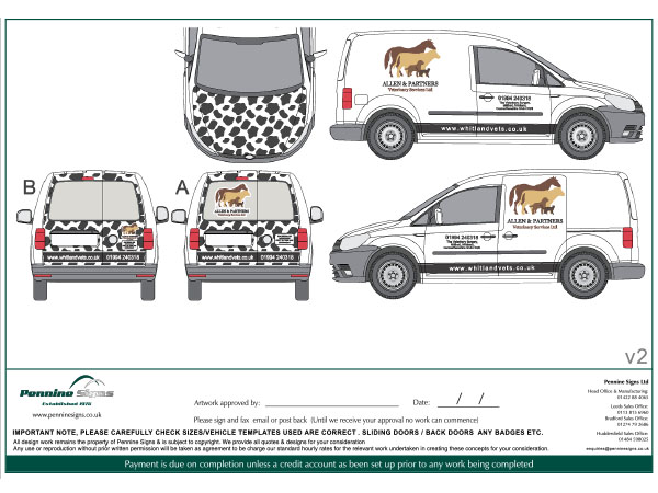 vehicle graphics and fleet vehicle graphics