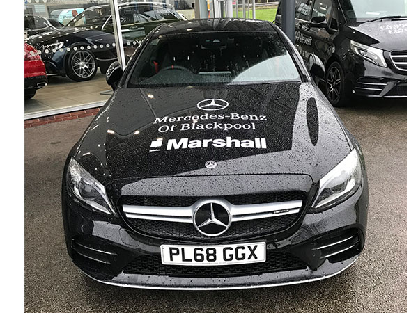 motor dealer vehicle graphics