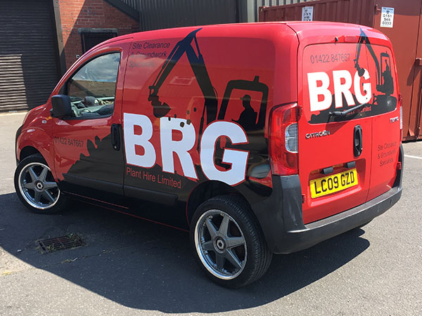 vehicle graphics and van graphics