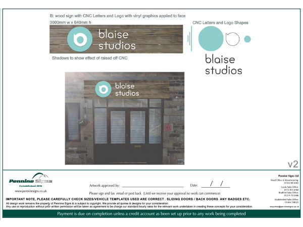 shop fascia and shop signage and signs
