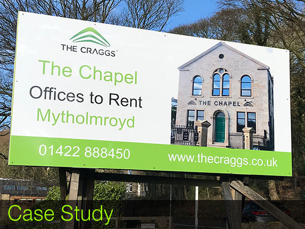 outdoor printed signage and signs