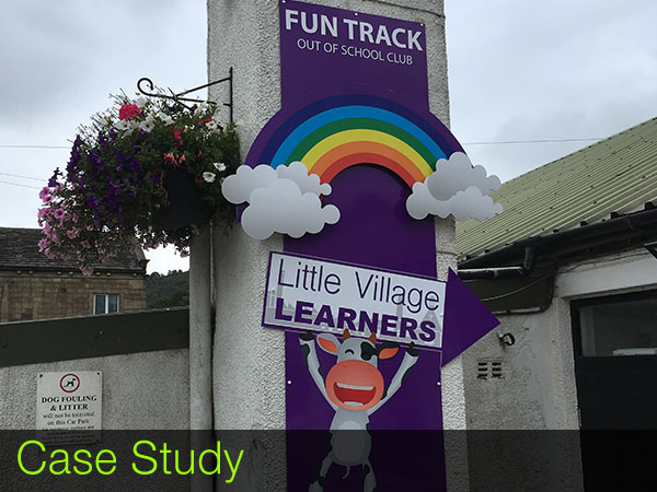 outdoor printed signs