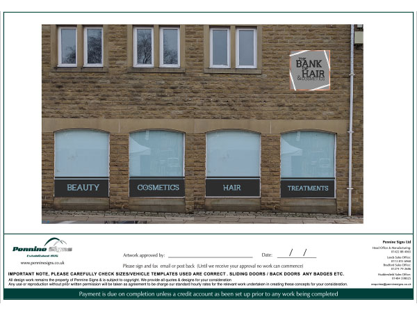 outdoor signage and signs