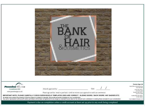 outdoor signage and signs