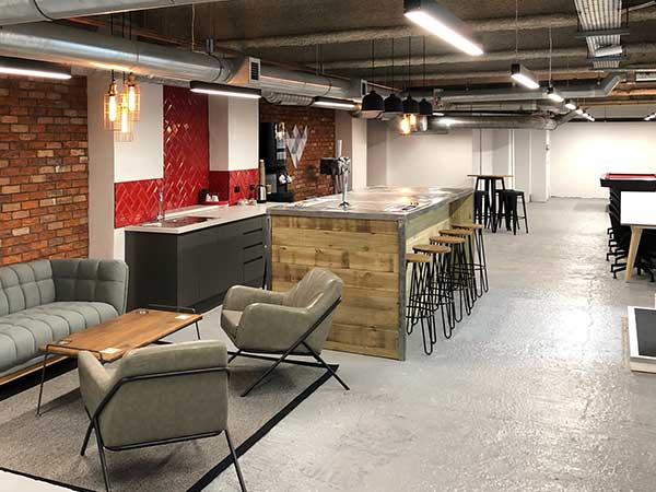 Custom Bespoke Bar Finished